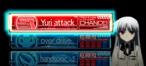 Yuri attack選択出現画面