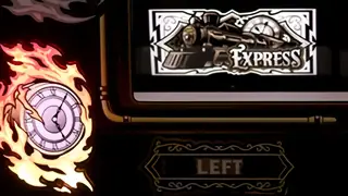 リール左のバーニングランプ拡大画像