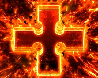 十字マーク変換