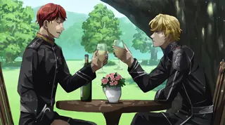 ラインハルト&キルヒアイス(日常背景)