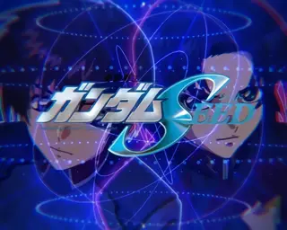 タイトルロゴ＋キラ＆アスラン