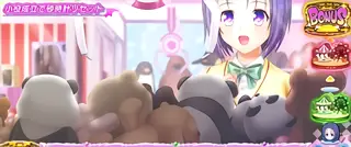 ランクUPゲーム中の画面