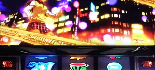 リールサイドの高確ランプ点灯時の参考画像