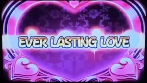 ミニ液晶に「EVER LASTING LOVE」表示画像