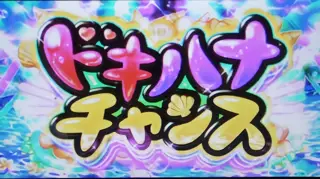 ドキハナチャンス突入画面