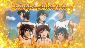 Congratulations!画面