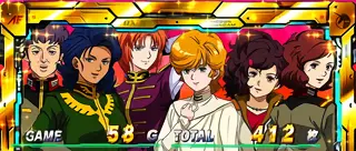 女性キャラ6人 (金枠)