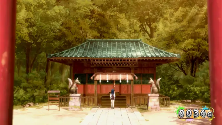 神社（昼）