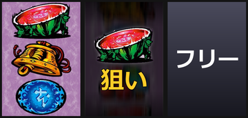 左BAR狙い②