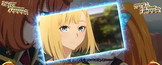 青|コゼットのアップ